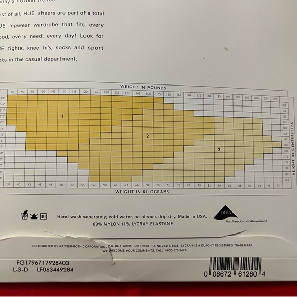 Vintage Hue geometric mesh control top pantyhose - Picture 5 of 5